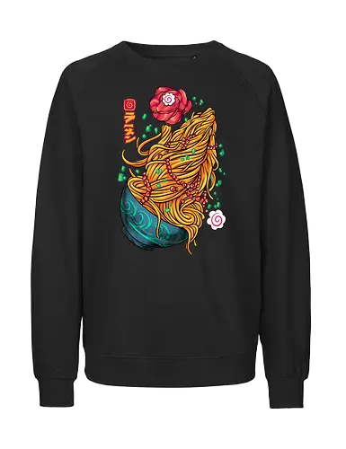 Praying Ramen - Noodles, Faith, Ml - Fairtrade Sweatshirt
