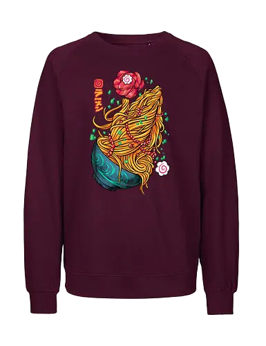 Praying Ramen - Noodles, Faith, Ml - Fairtrade Sweatshirt