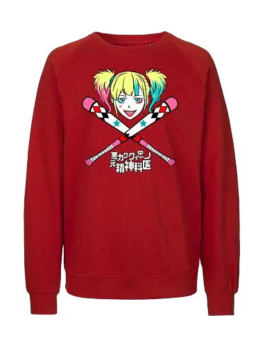 Mad Girl - Harley, Quinn - Fairtrade Sweatshirt