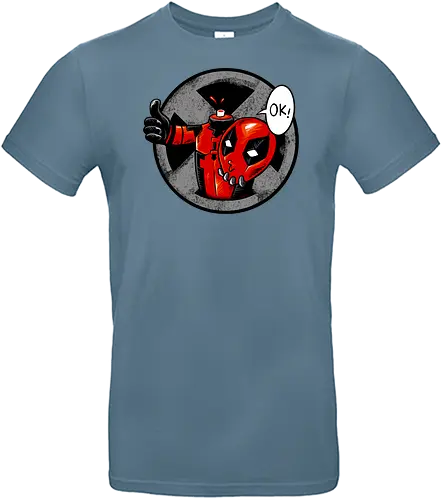 Fun Undead - Mushroom Cloud, Fall, Out, Dead - Standard T-Shirt