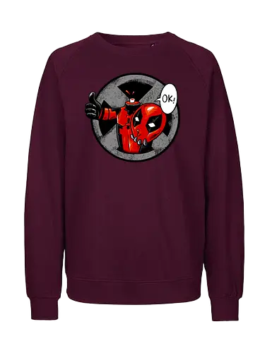 Fun Undead - Mushroom Cloud, Fall, Out, Dead - Fairtrade Sweatshirt