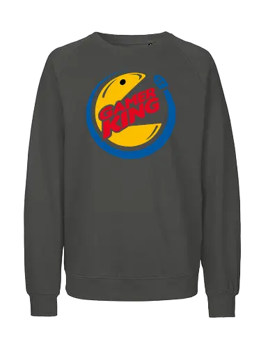 Gamer King X - Pac, Man, Ghost, t - Fairtrade Sweatshirt