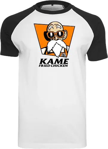 Kame FC - Kentucky, KFC, Roshi, Rōshi, Dragon - Raglan T-Shirt