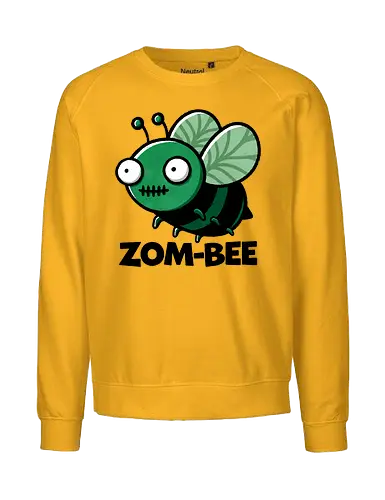 Zom-Bee - zombie, bee, biene, untot, undd - Fairtrade Sweatshirt