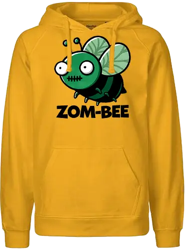 Zom-Bee - zombie, bee, biene, untot, undd - Fairtrade Hoodie