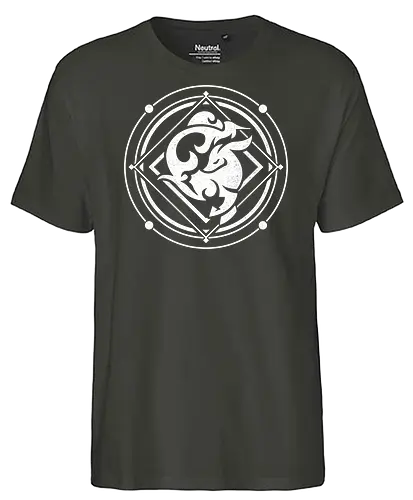Ice Adeptus Sigil - goat, impact, gaming - Fairtrade T-Shirt