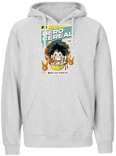 Cereal Academia - Japan, Hero, Deku - Fairtrade Hoodie