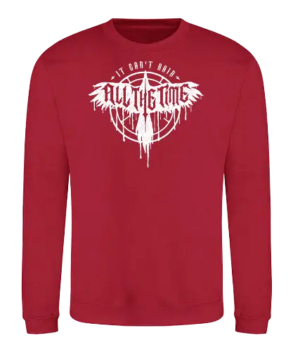 It can't rain all the time - crow, retro, 90s, draven - Sweatshirt