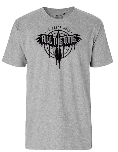 It can't rain all the time - crow, retro, 90s, draven - Fairtrade T-Shirt