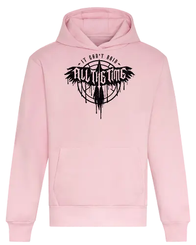 It can't rain all the time - crow, retro, 90s, draven - Heavyweight Hoodie