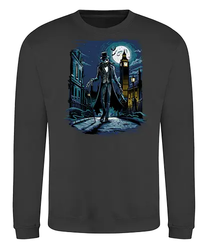 Jack the Ripper - jack, skeleton, christmas, nightmare, horror - Sweatshirt