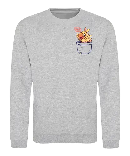 Bird in your Pocket - kweh, final, fantasy - Sweatshirt