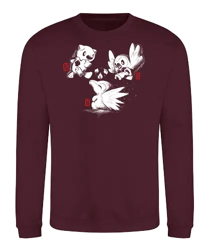Olden Starters - pocket, monster, legend, gaming - Sweatshirt