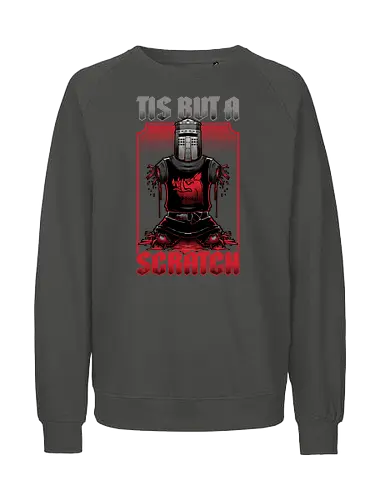 Black Knight Quote - Understatement, Funny - Fairtrade Sweatshirt