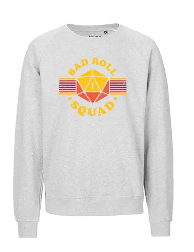 RPG - Bad roll squad - Dice, Low - Fairtrade Sweatshirt