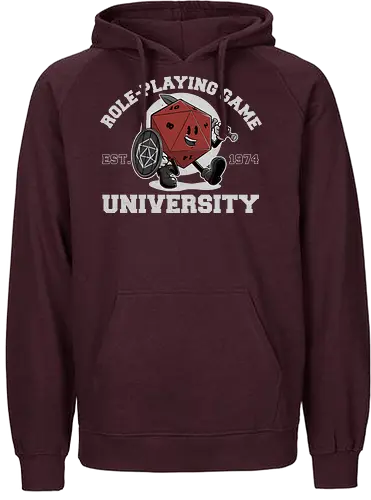 RGP - University - Role-playing, Dice, Game - Fairtrade Hoodie