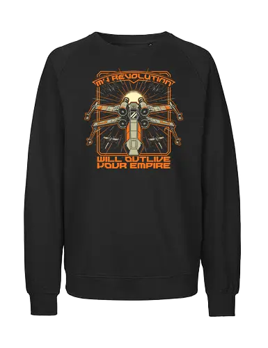 Space War Revolution - Spaceship, Space, Empire - Fairtrade Sweatshirt