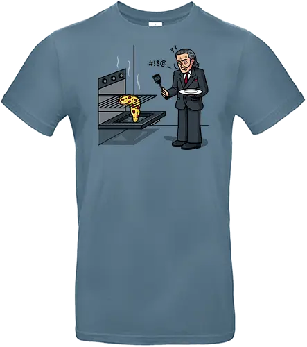 Melting Pizza - dali, pizza, melting, schmilzen, art - Standard T-Shirt