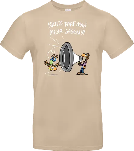 Nichts darf man mehr! - protest, nichts darf man - Standard T-Shirt