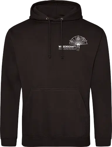 Wissenschaft in die Aura fächeln - minkorrekt, wissenschaft, aura - Standard Hoodie