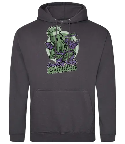 Cthulhu Cooking Show - Monster, Necronomicook, Lovecraft - Standard Hoodie
