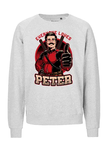 Peter Love Dead Hero - Pool, Coop, Fall - Fairtrade Sweatshirt