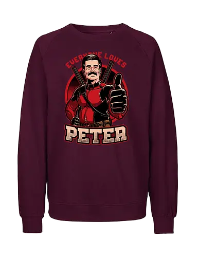 Peter Love Dead Hero - Pool, Coop, Fall - Fairtrade Sweatshirt