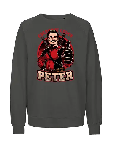 Peter Love Dead Hero - Pool, Coop, Fall - Fairtrade Sweatshirt