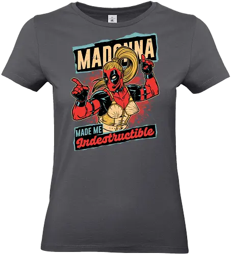 Pop Singer Dead Hero - Pool, Mad, Onna, Crazy, Indestructible - Standard T-Shirt (Frauen)