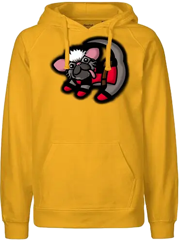 The Multiverse King - dog, comic, antihero, lion, löwe, mashup - Fairtrade Hoodie