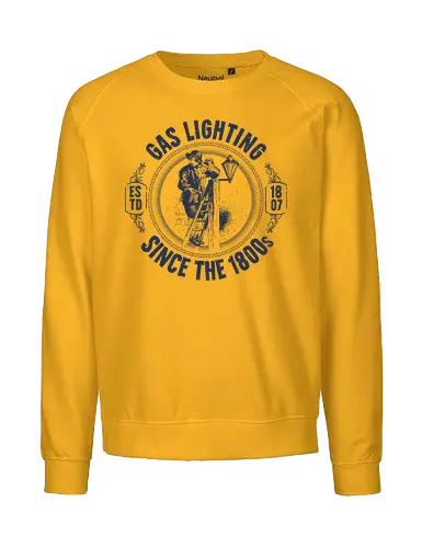 Gas Lighting - gaslighting, 1800, wordplay - Fairtrade Sweatshirt
