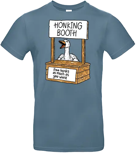 Honk Honk Honk - honk, honking, booth, free, goose, gans - Standard T-Shirt