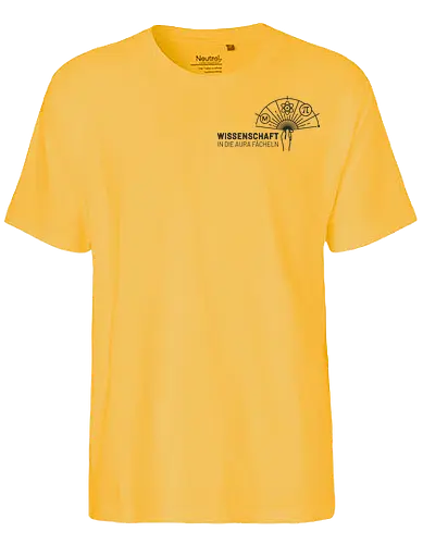 Wissenschaft in die Aura fächeln - minkorrekt, wissenschaft, aura - Fairtrade T-Shirt