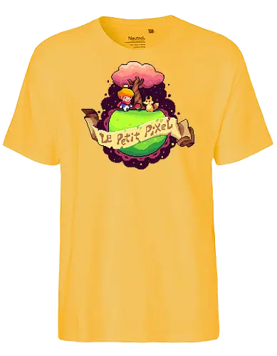Le Petit Pixel - Prince, kleiner prinz, pixel, retro, pixelart - Fairtrade T-Shirt