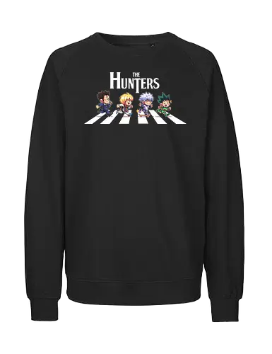 The Hunters - hunter, anime, manga, abbey, road - Fairtrade Sweatshirt