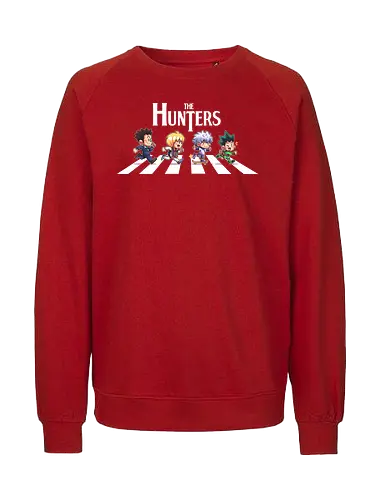 The Hunters - hunter, anime, manga, abbey, road - Fairtrade Sweatshirt