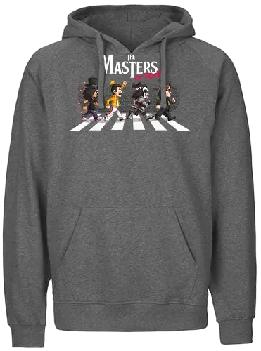 The Masters of Rock - abbey, road, rock, rock music - Fairtrade Hoodie