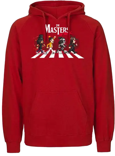 The Masters of Rock - abbey, road, rock, rock music - Fairtrade Hoodie