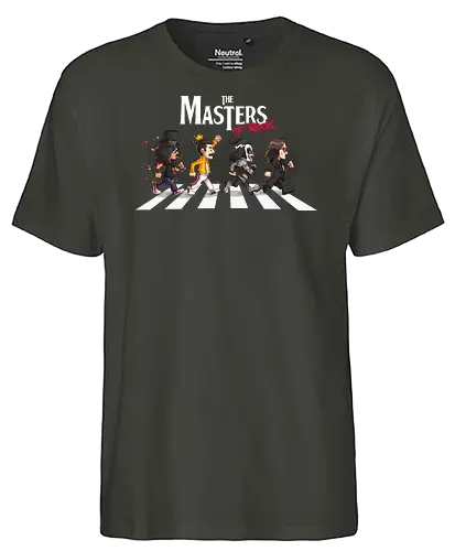 The Masters of Rock - abbey, road, rock, rock music - Fairtrade T-Shirt