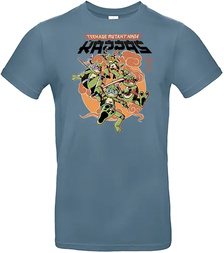 Ninja Kappas - ninja, turtle, kappa, yokai, comic - Standard T-Shirt