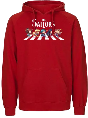 The Sailors - sailor, moon, mond, anime, manga, magical girl - Fairtrade Hoodie