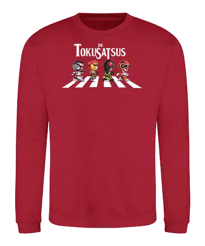 Tokusatsu Road - ranger, power, japan, tokusatsu, hero - Sweatshirt