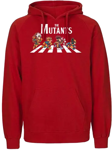 The Mutants - comic, hero, superhero, abbey, road - Fairtrade Hoodie
