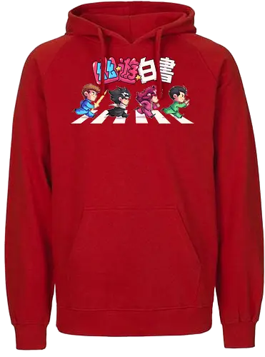 Yu Yu Road - yuyu, road, abbey, anime, manga - Fairtrade Hoodie