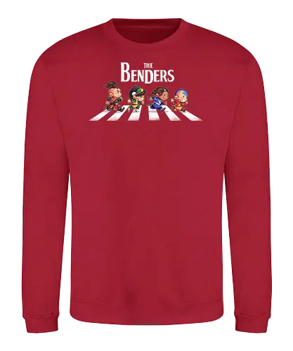The Benders - bender, bending, avatar, abbey, road - Sweatshirt