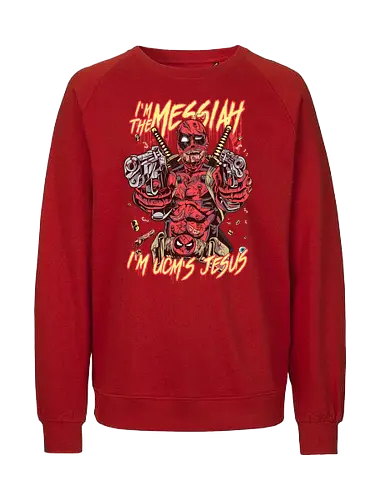 Messiah - antihero, comic, superhero, pool, dead - Fairtrade Sweatshirt