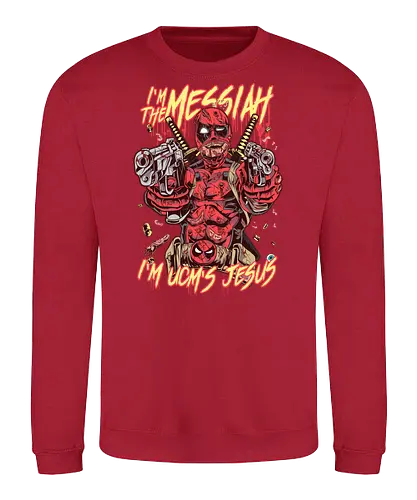 Messiah - antihero, comic, superhero, pool, dead - Sweatshirt