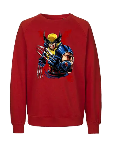 Weapon X - superhero, hero, comic - Fairtrade Sweatshirt