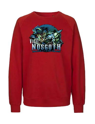 Visit Nosgoth - gaming, vampire, mmo - Fairtrade Sweatshirt