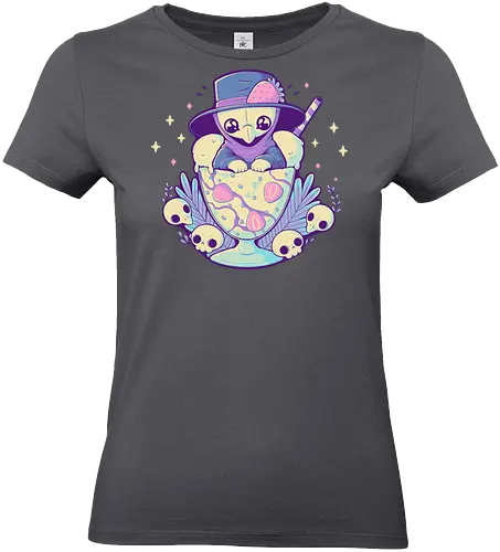 Cute Plague Doctor Ice Cream - plague, plague doctor, pestdoktor, eis, ice cream - Standard T-Shirt (Frauen)